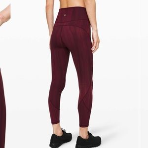 LULULEMON In Movements Leggings